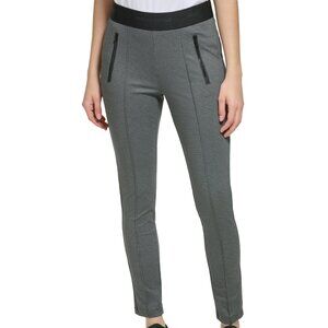 Karl Lagerfeld Black and Gray Checkered Pants